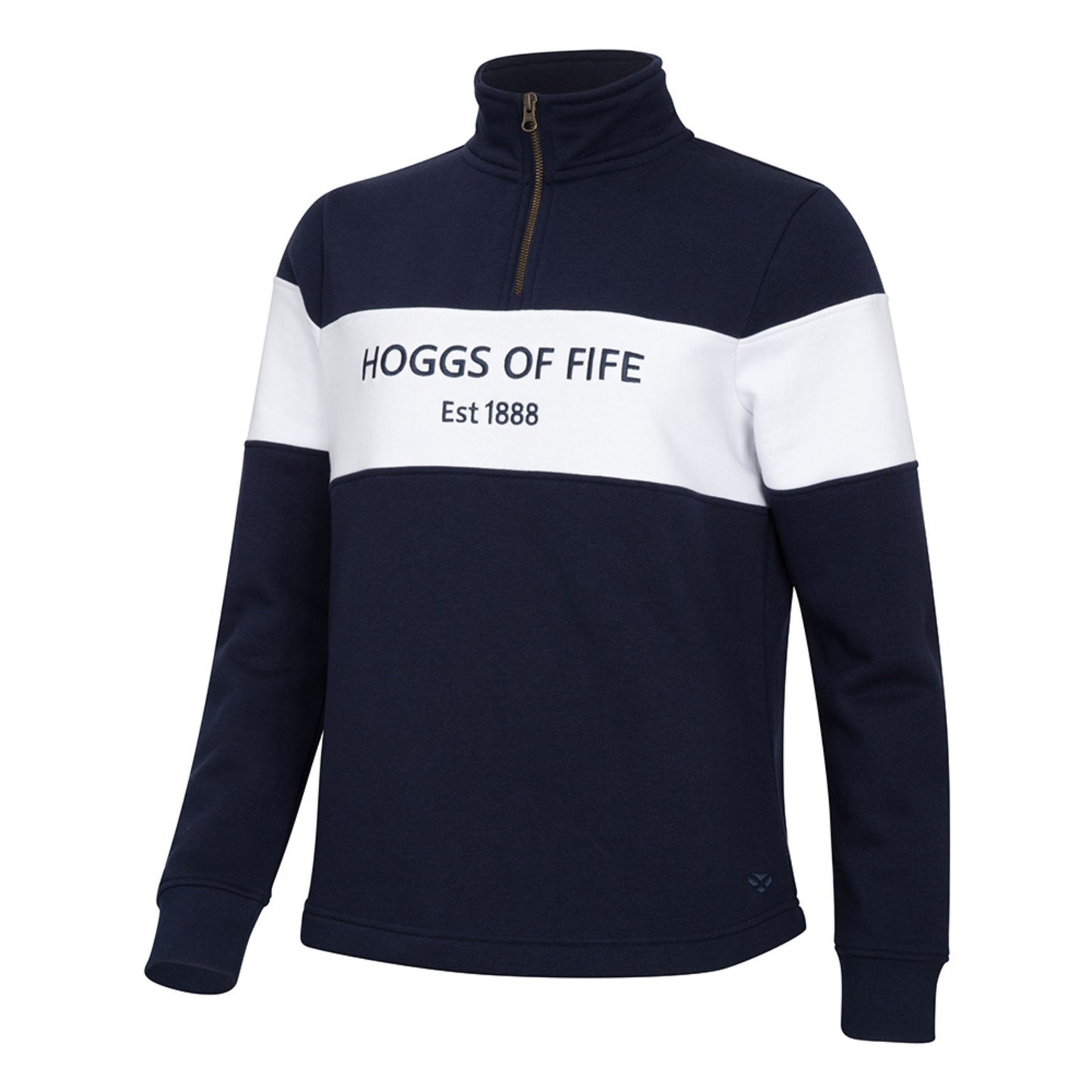 Hoggs Of Fife Ladies Dumfries 1888 1/4 Zip Sweatshirt