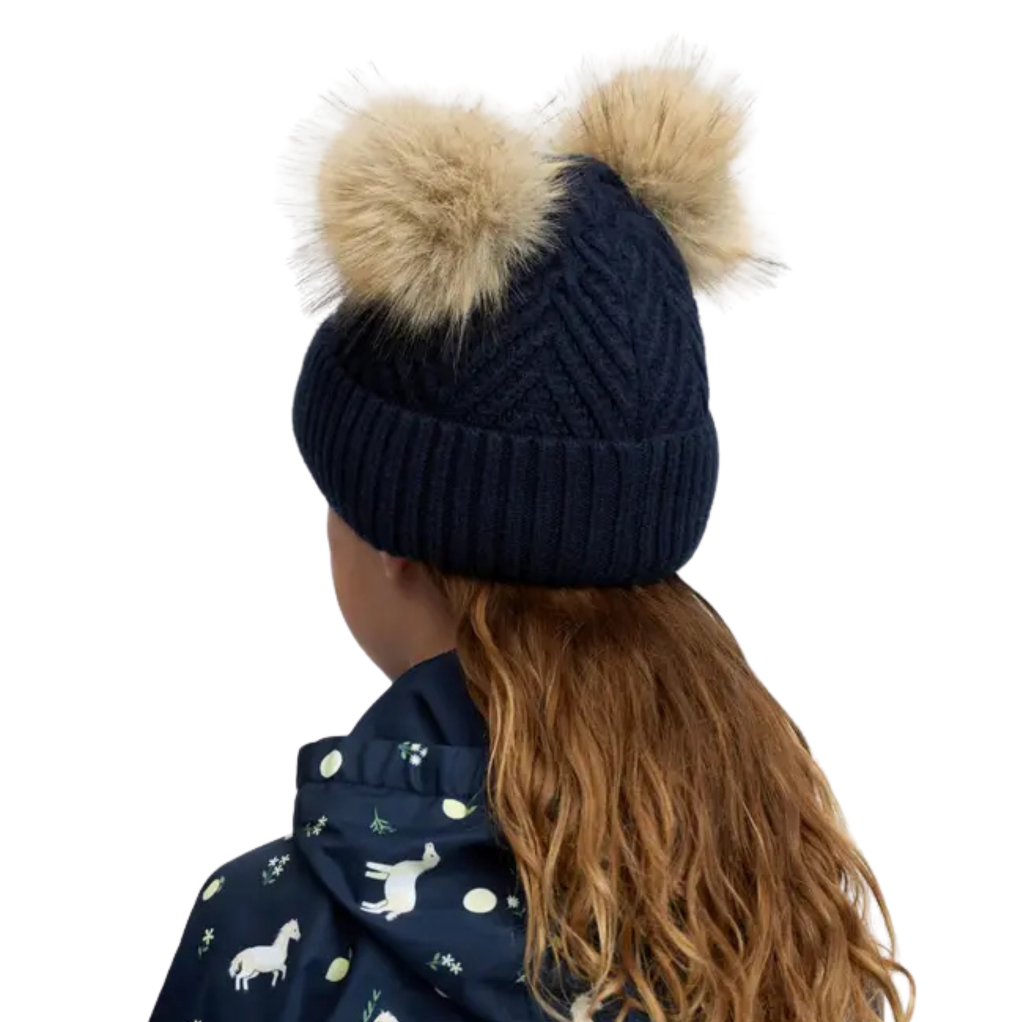 LeMieux Mini Double Pom Beanie