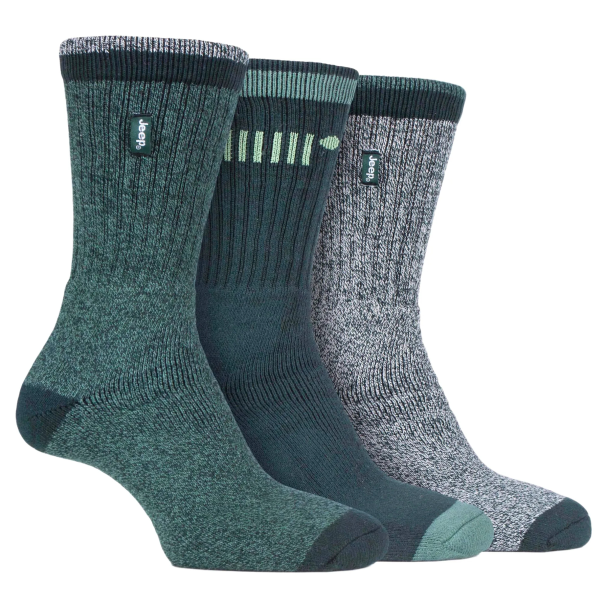 Jeep Urban Trail Boot Men's Socks - 3Pack