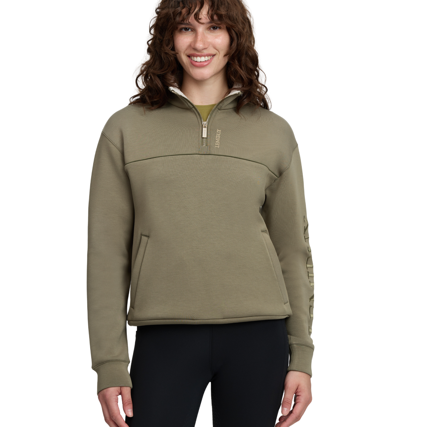 LeMieux Scarlet Quarter Zip Sweat