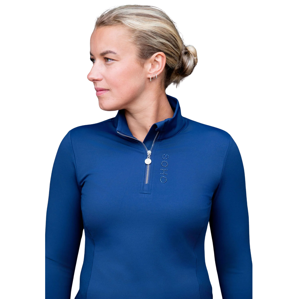 Soho Equestrian Midnight Navy Sparkle Base layer