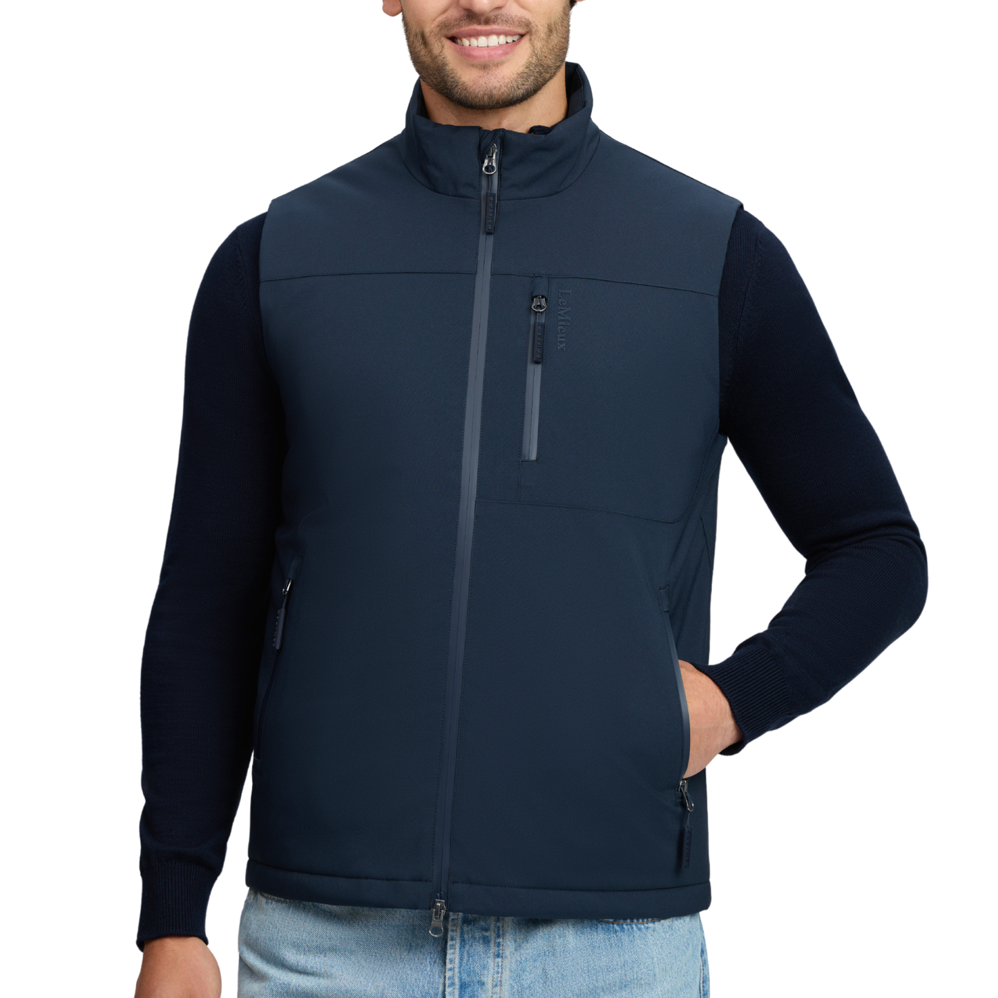 LeMieux Mens Midweight Insulated Gilet