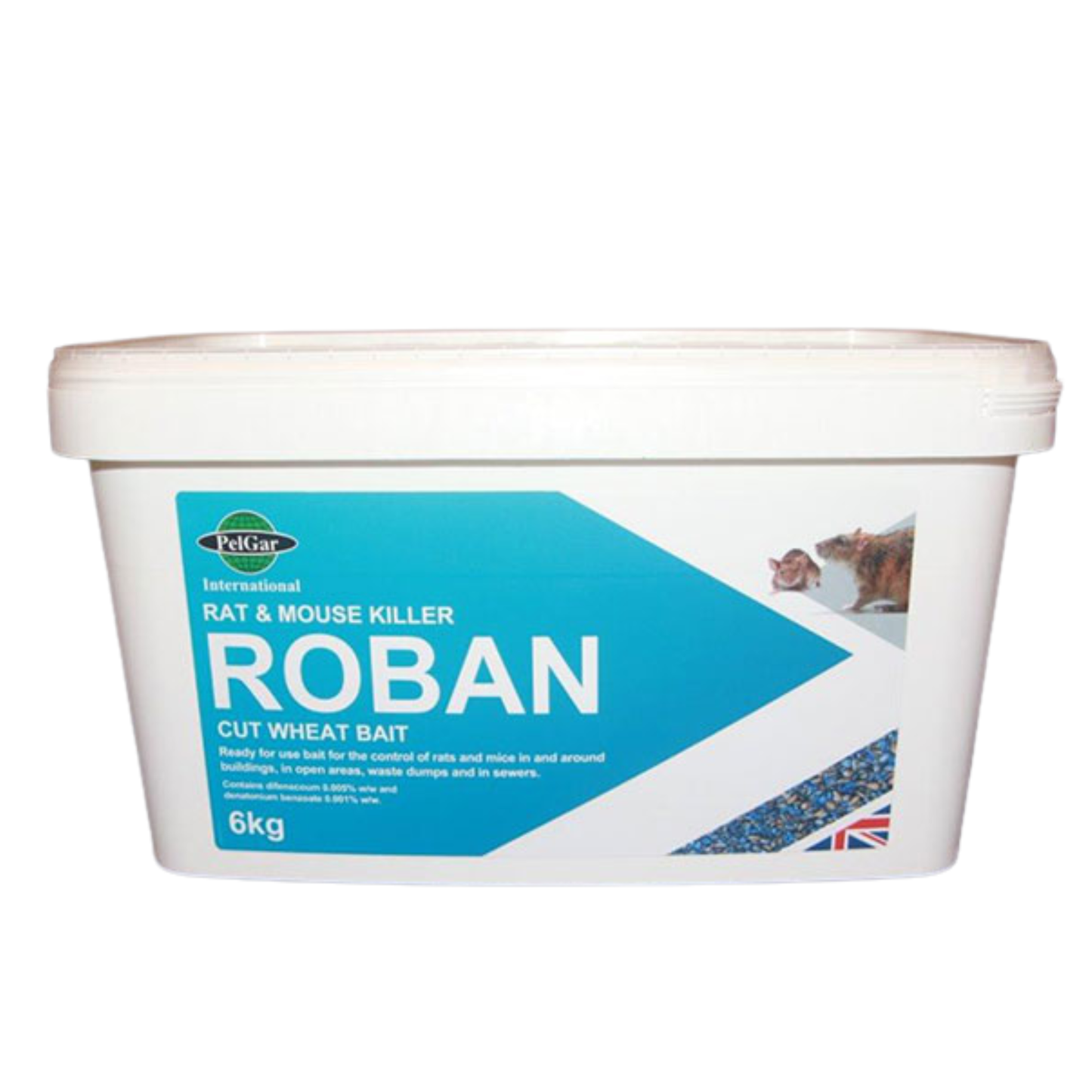 PelGel Roban Cut Wheat Bait 10kg