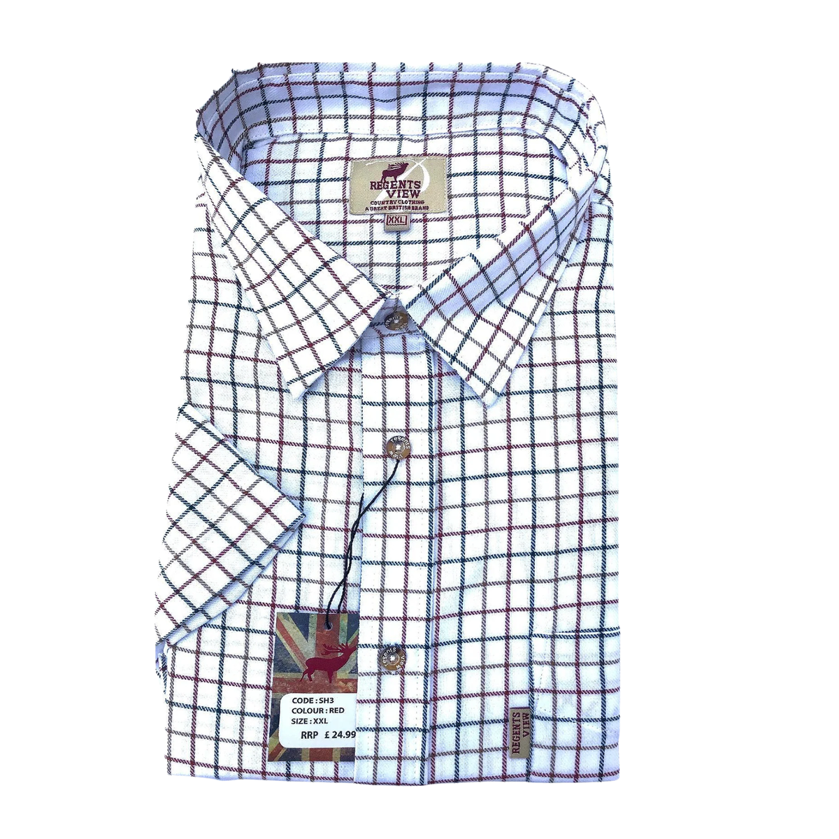 Holmestead Tattersall Long Sleeve Shirt - Child's