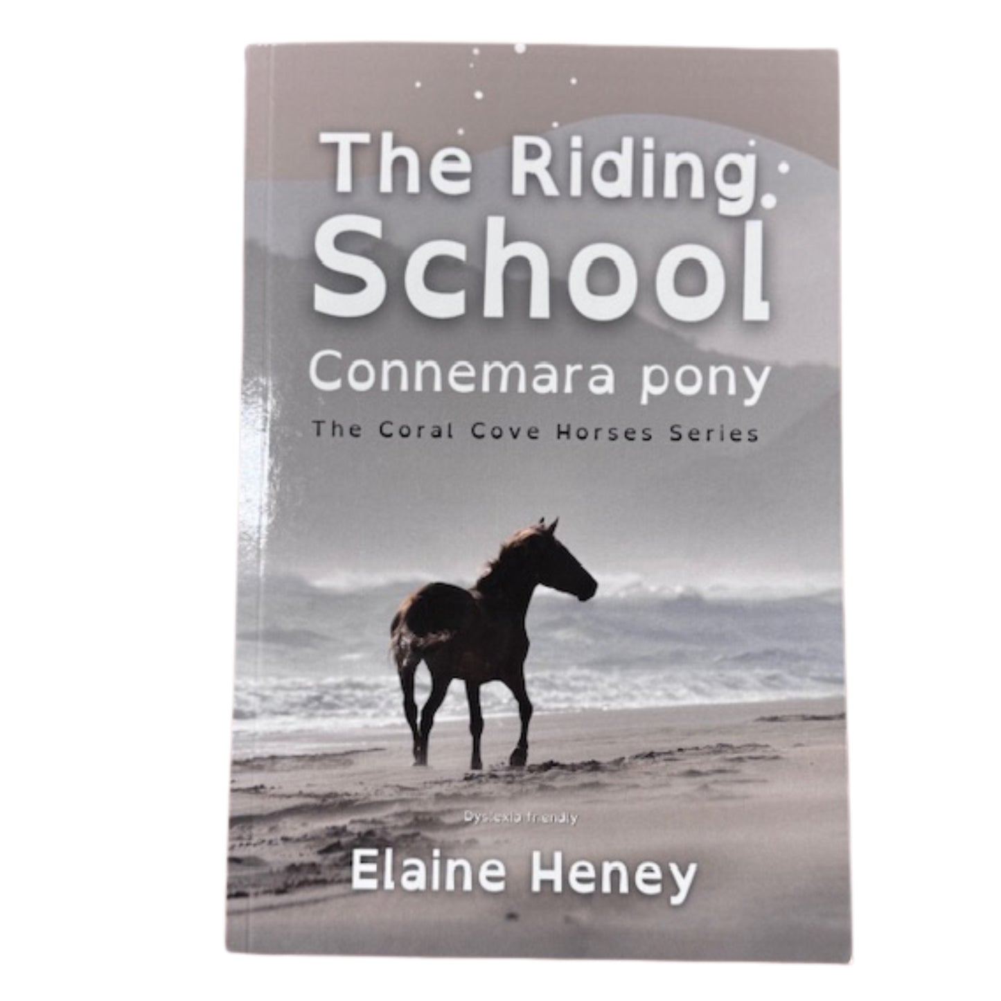 The Riding School Connemara Pony Book By Elaine Heney (Dyslexia Friendly)