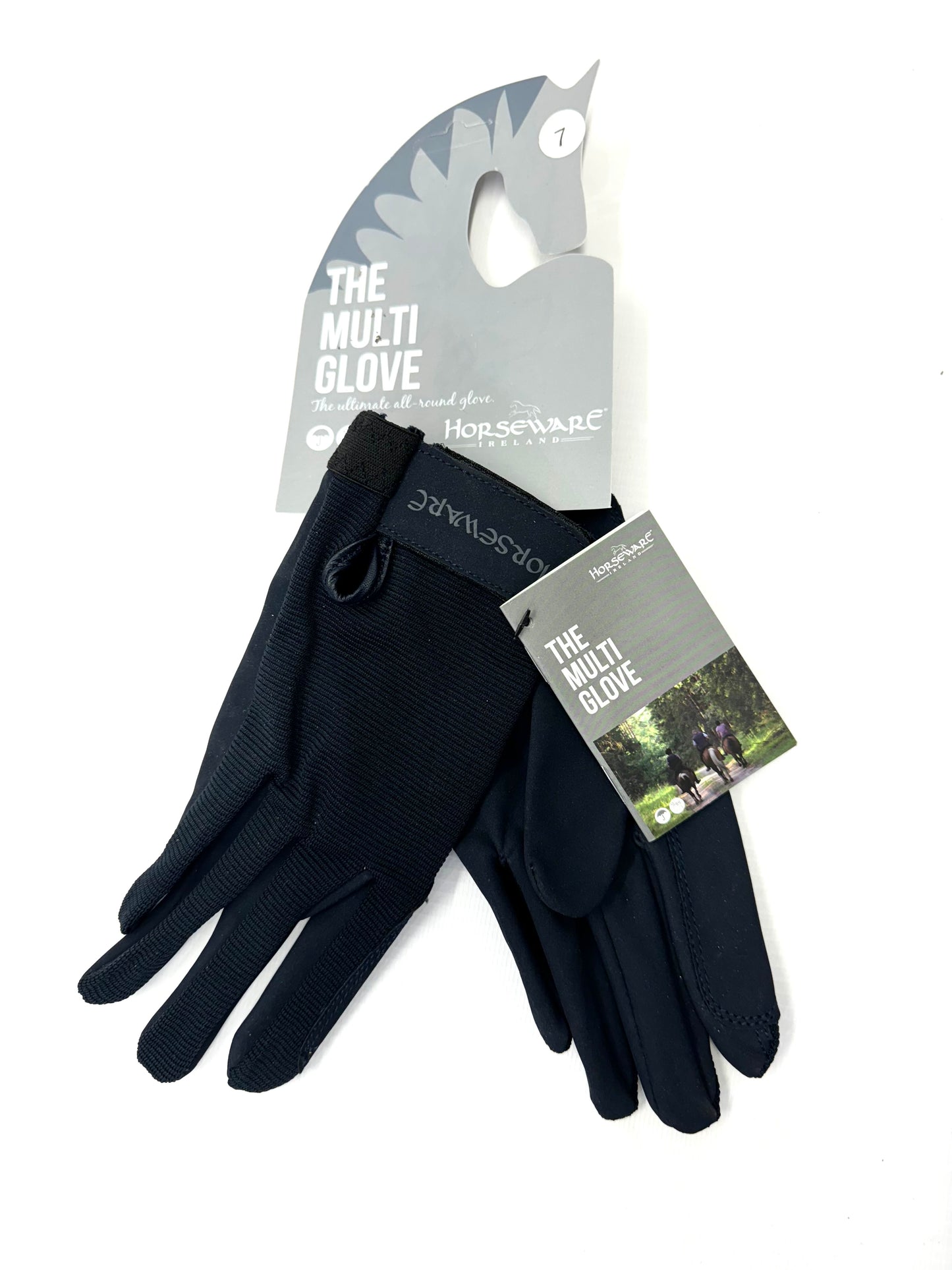 HS#0006 Horseware Multiglove size 7 Navy