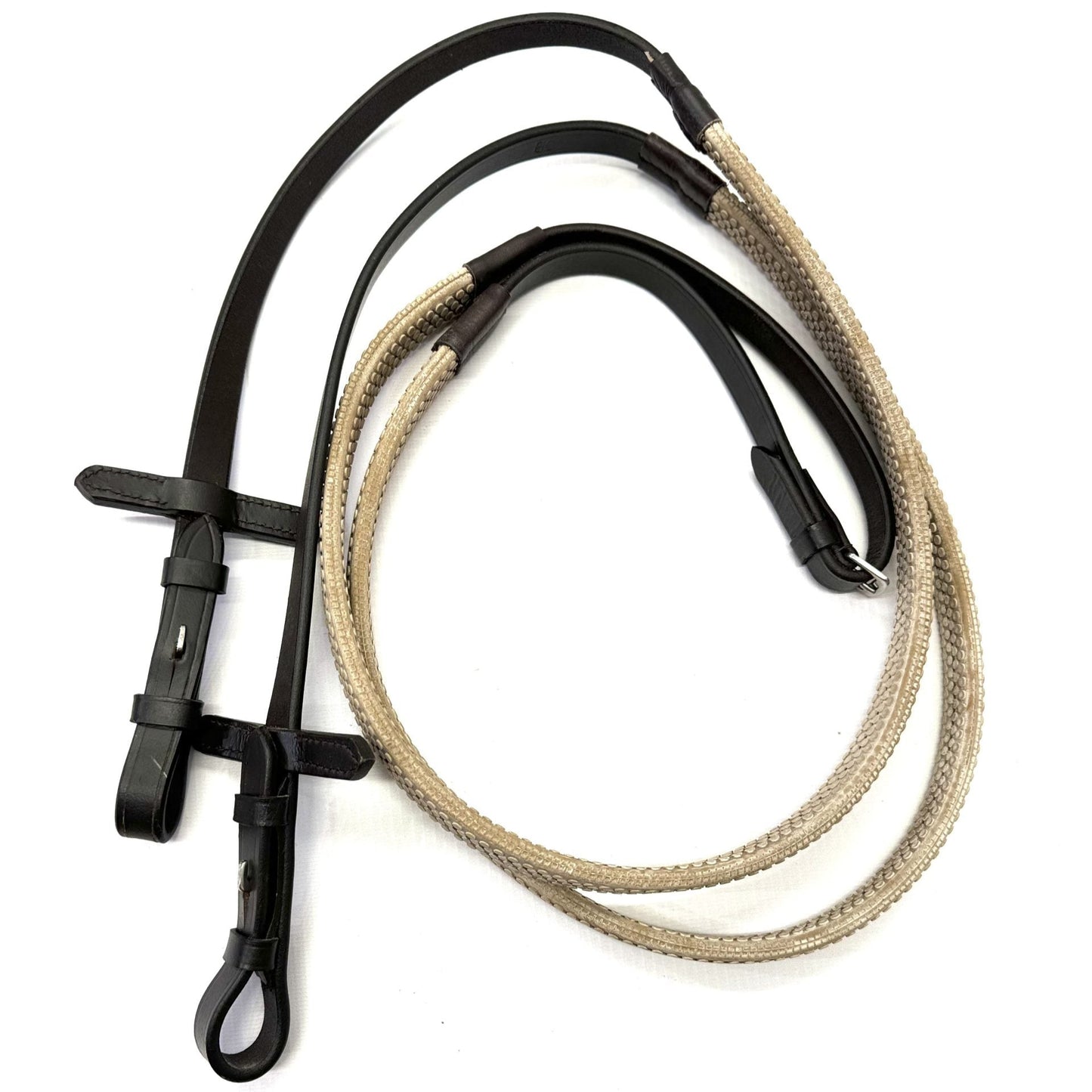 HS#0067 Full Cream Rubber Reins