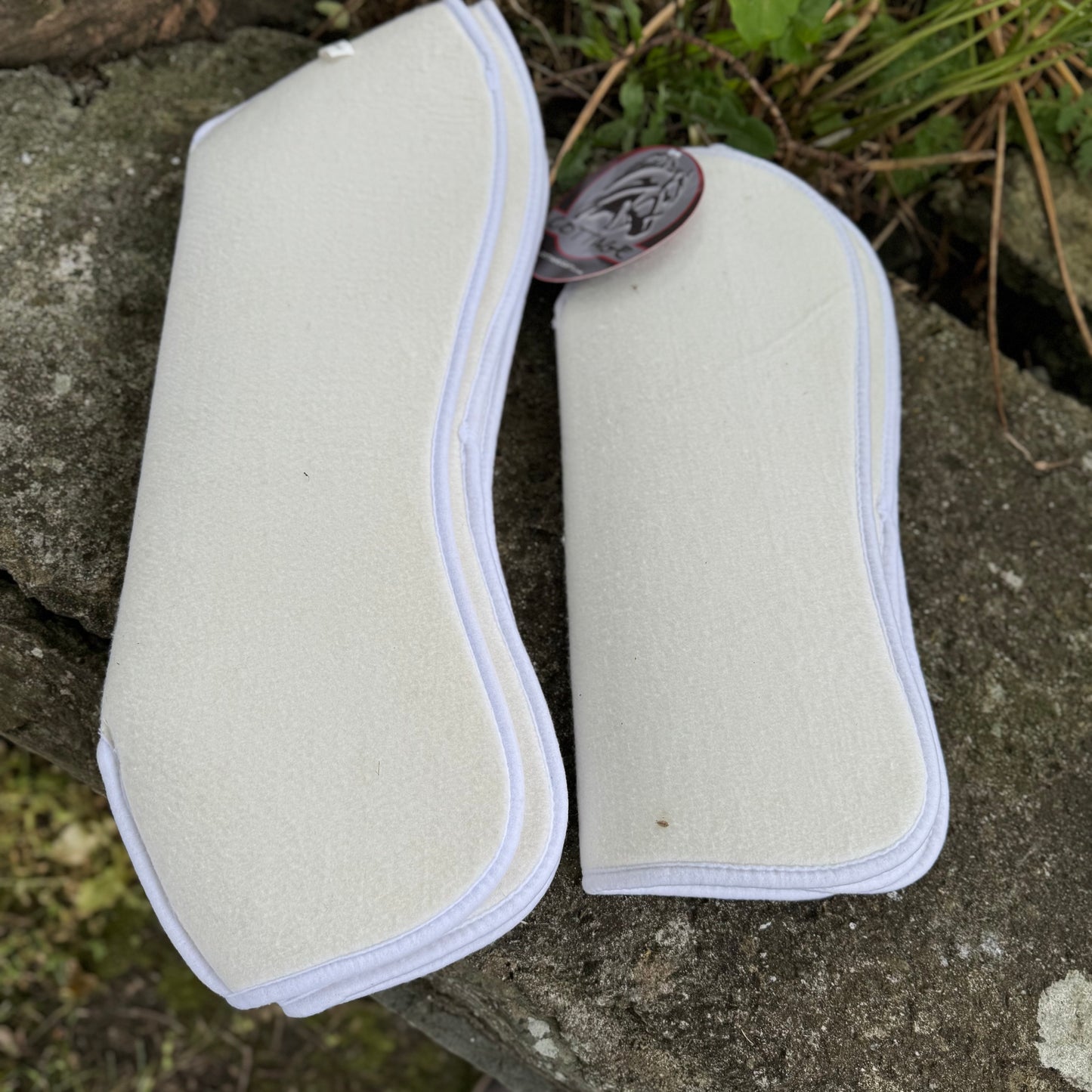 HS#0012 Cottage Craft Shaped Leg Pads Set of 4