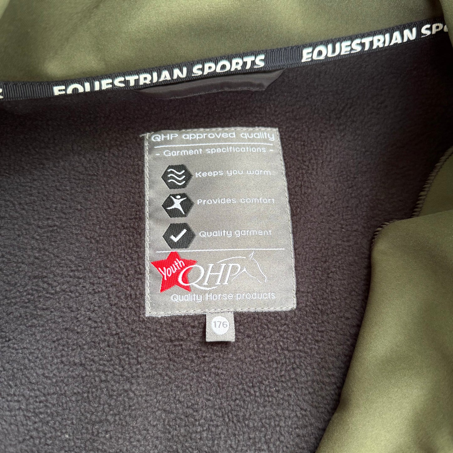 HS#0013 QHP Lieke Junior SoftShell Jacket 176cm