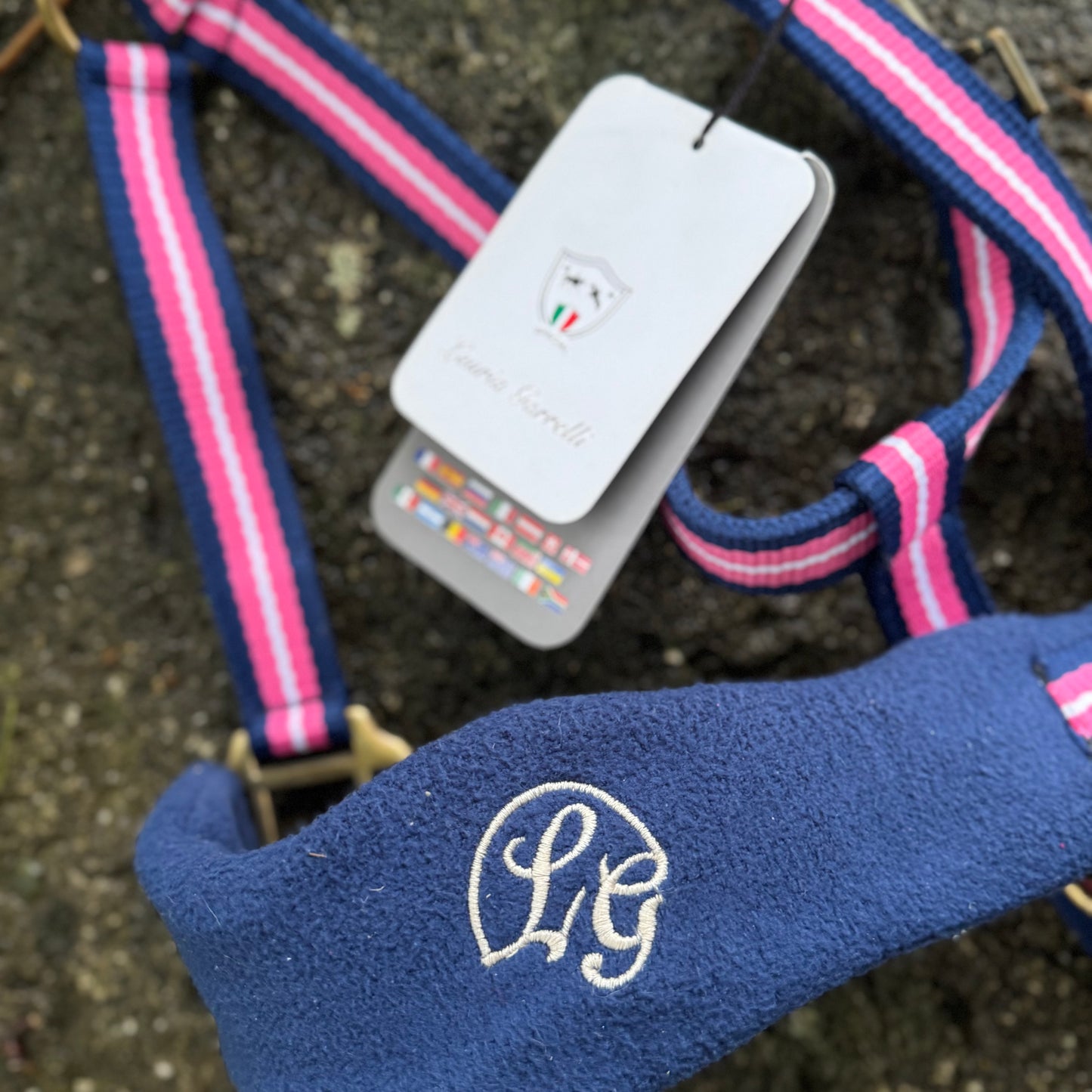 HS#0060 Lauria Garrelli Padded Head Collar Full