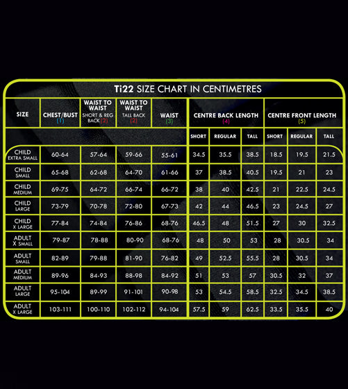 Champion Ti22 Body Protector - Adult - – EN 13158: 2018 BETA level 3 2018