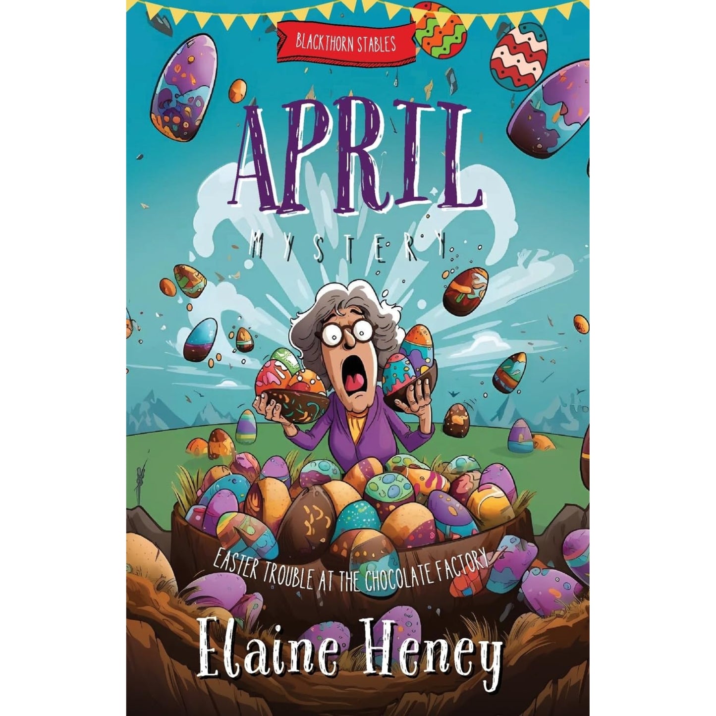 Blackthorn Stables Months of The Year Mystery Books (Dyslexia Friendly) By Elaine Heney