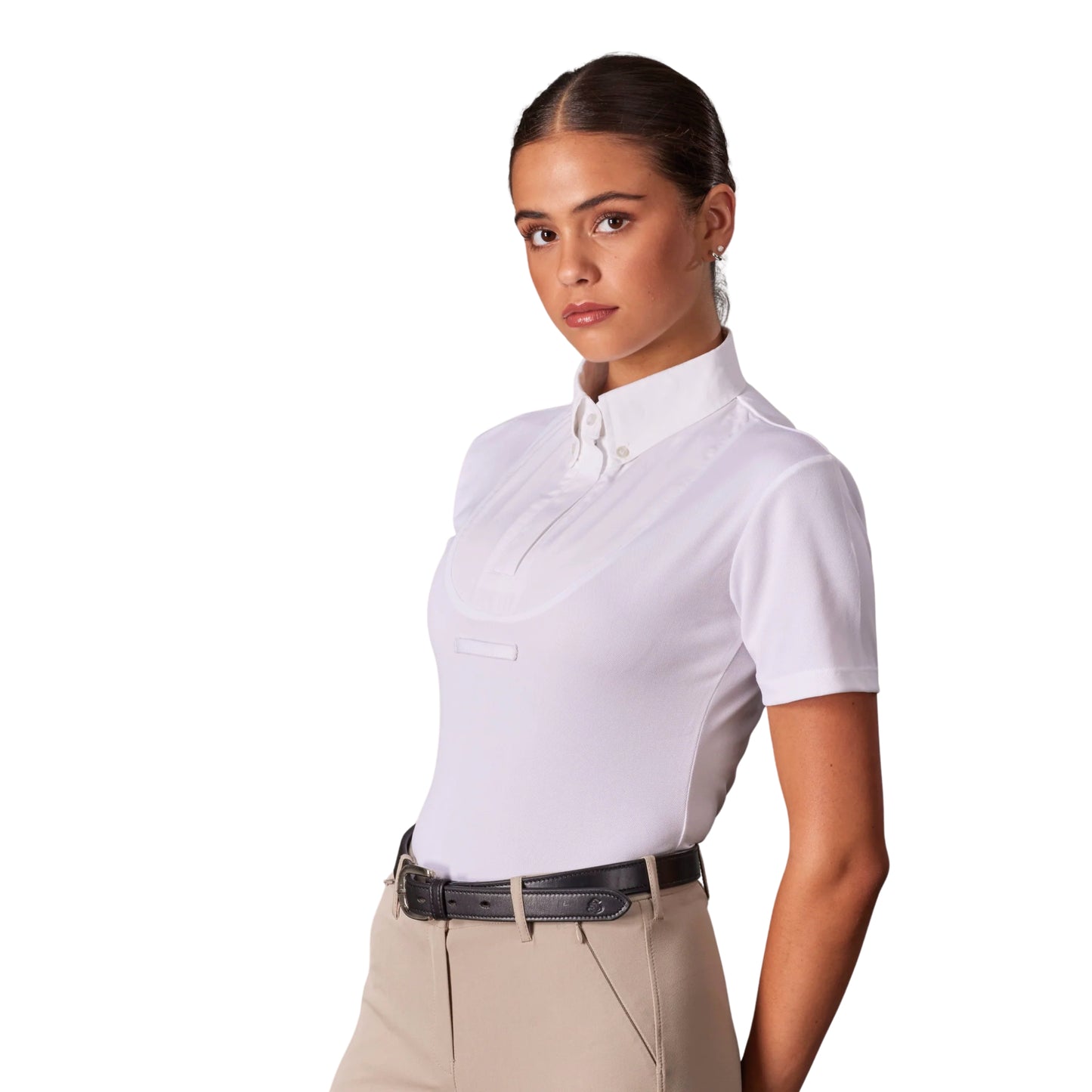 Shires Aubrion Short Sleeve Tie Shirt