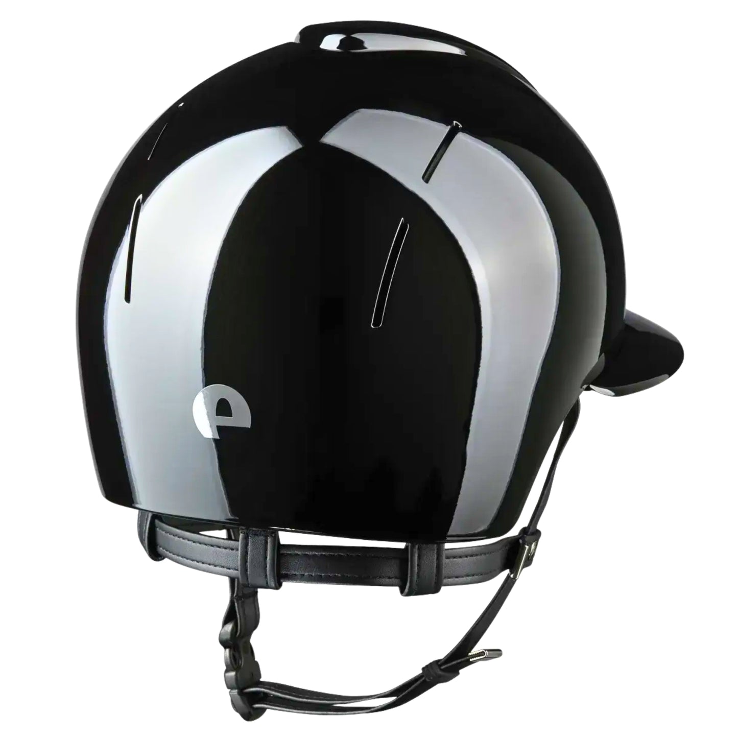 KEP Smart Nova Metal Polish Polo Visor Riding Helmet