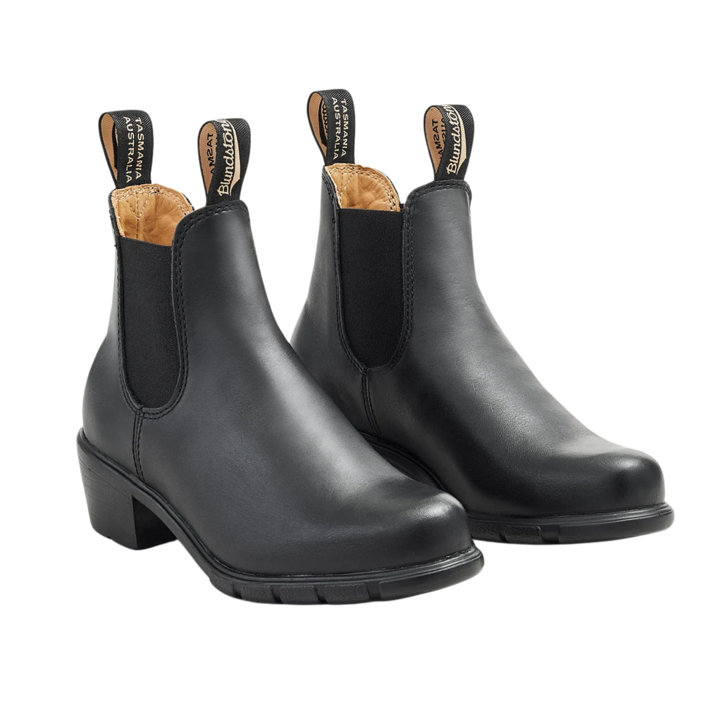 Blundstone #1671 Black Leather Heeled Ladies Boot