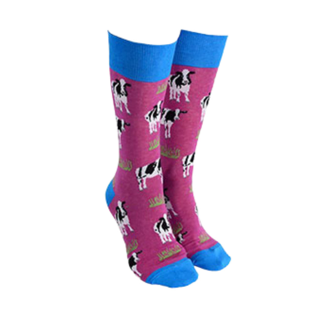 Sock Society New Fav Cow Socks