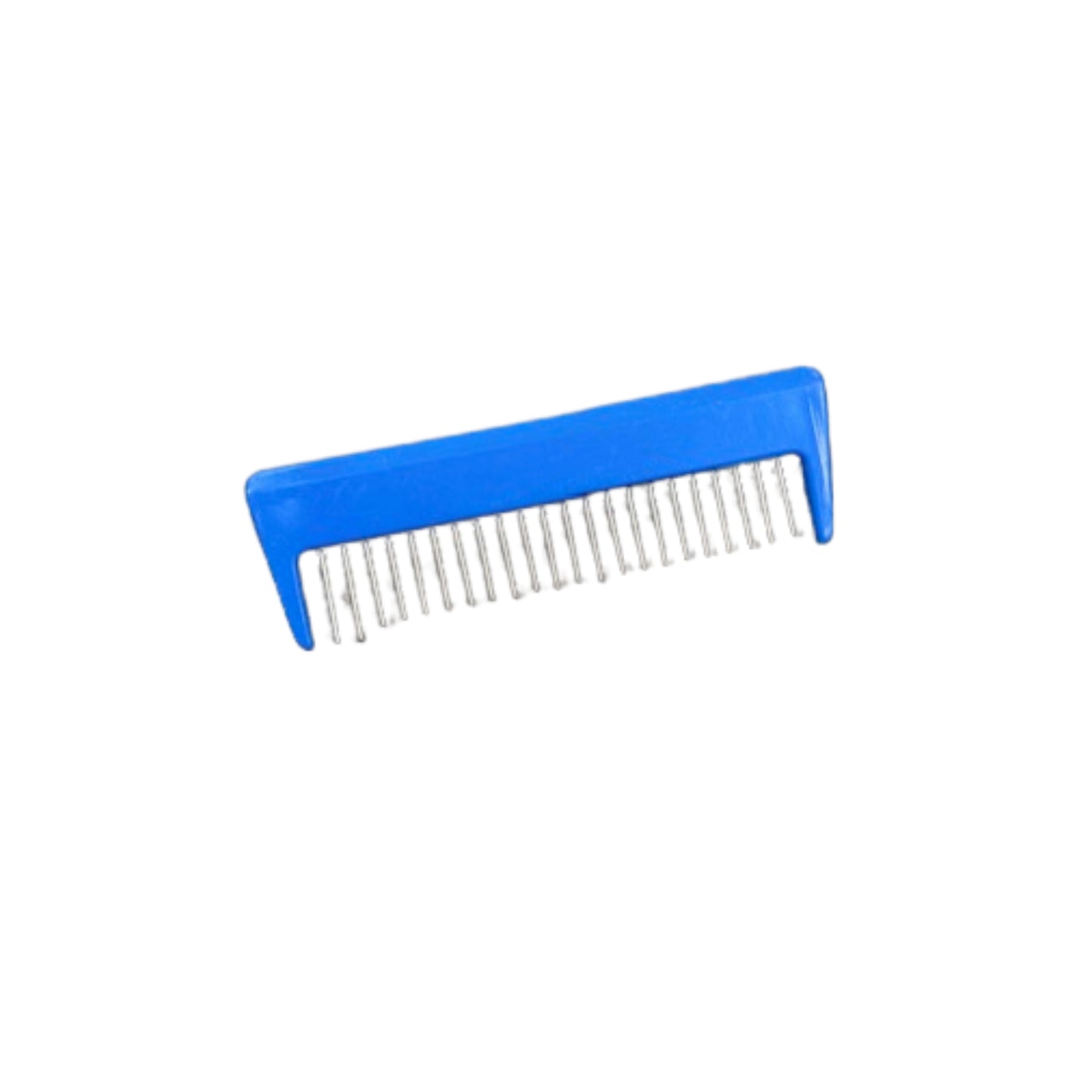 Blue Handle Mane Comb