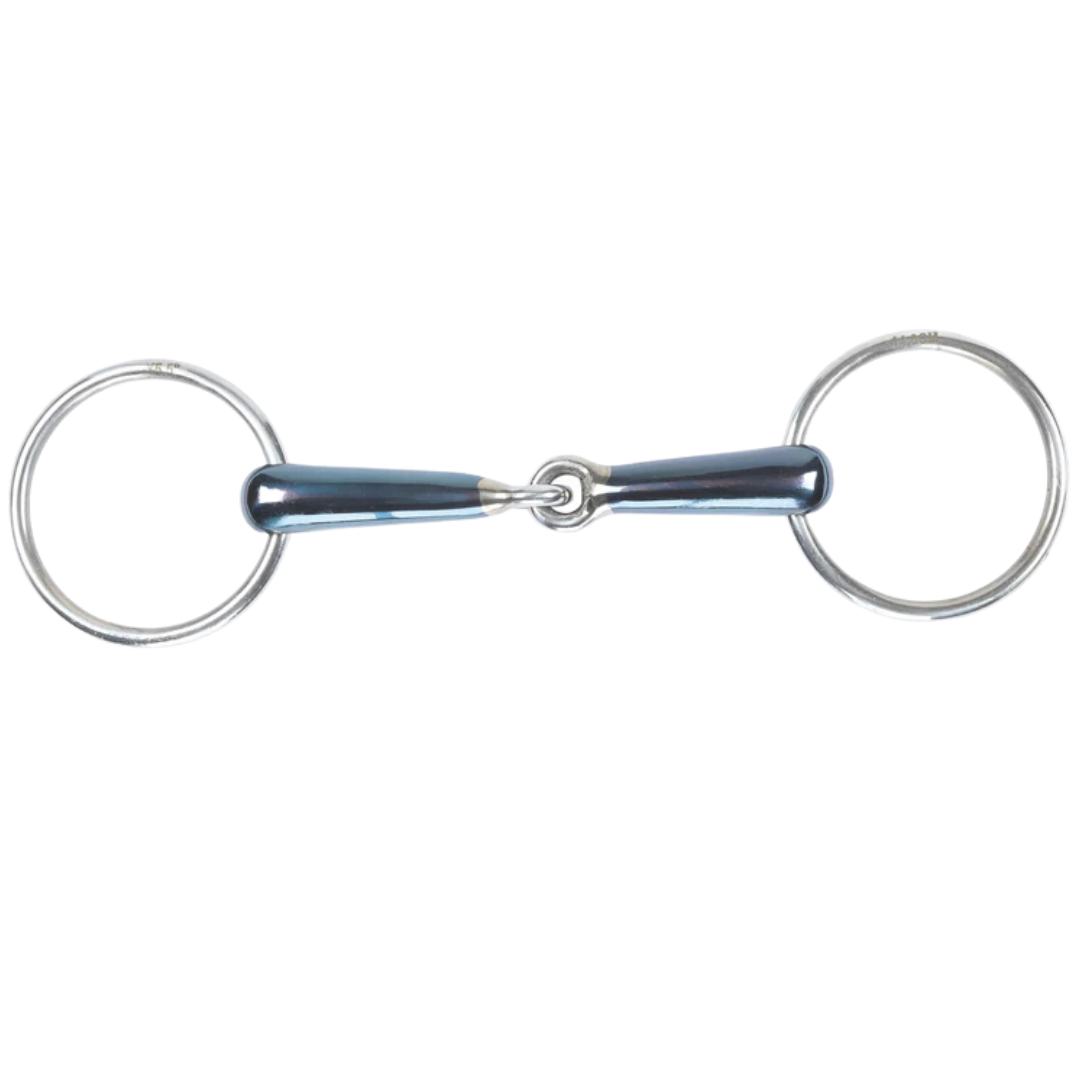 6363 Shires Blue Sweet Iron Hollow Jointed Loose Ring