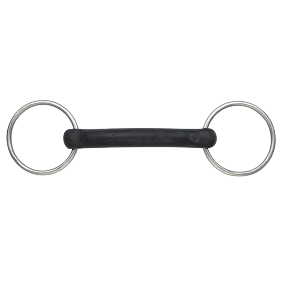 583 Shires Hard Rubber Mouth Snaffle