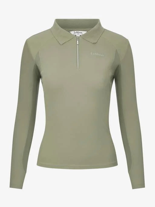 Lemieux Long Sleeve Sport Polo Shirt