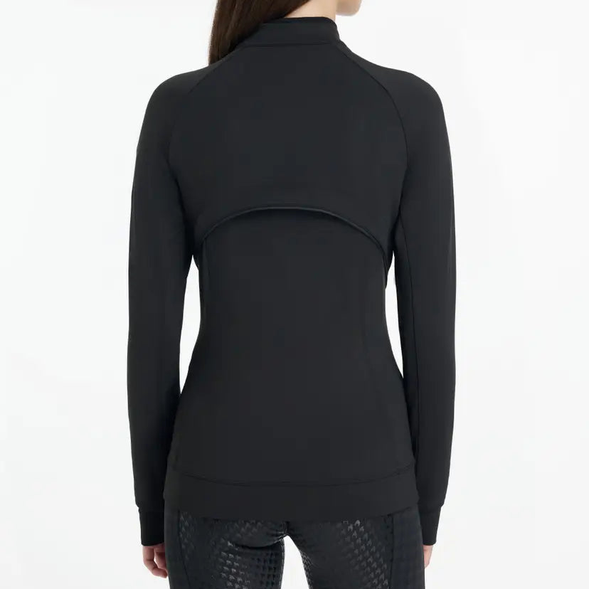 LeMieux Aspen Brushed Zip Through Jacket Black