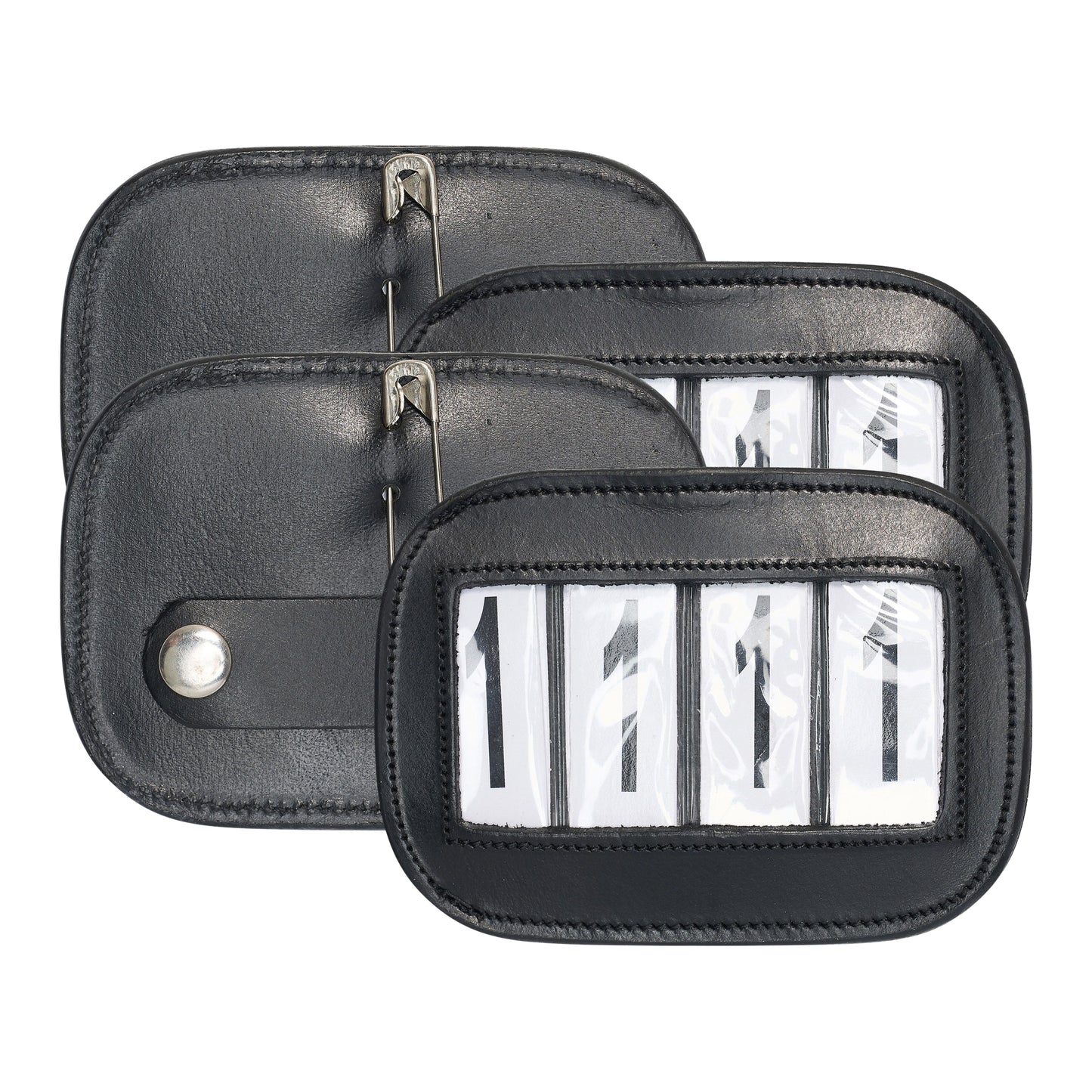 Imperial Riding Competition number IRH-Square, set of 2 pcs
