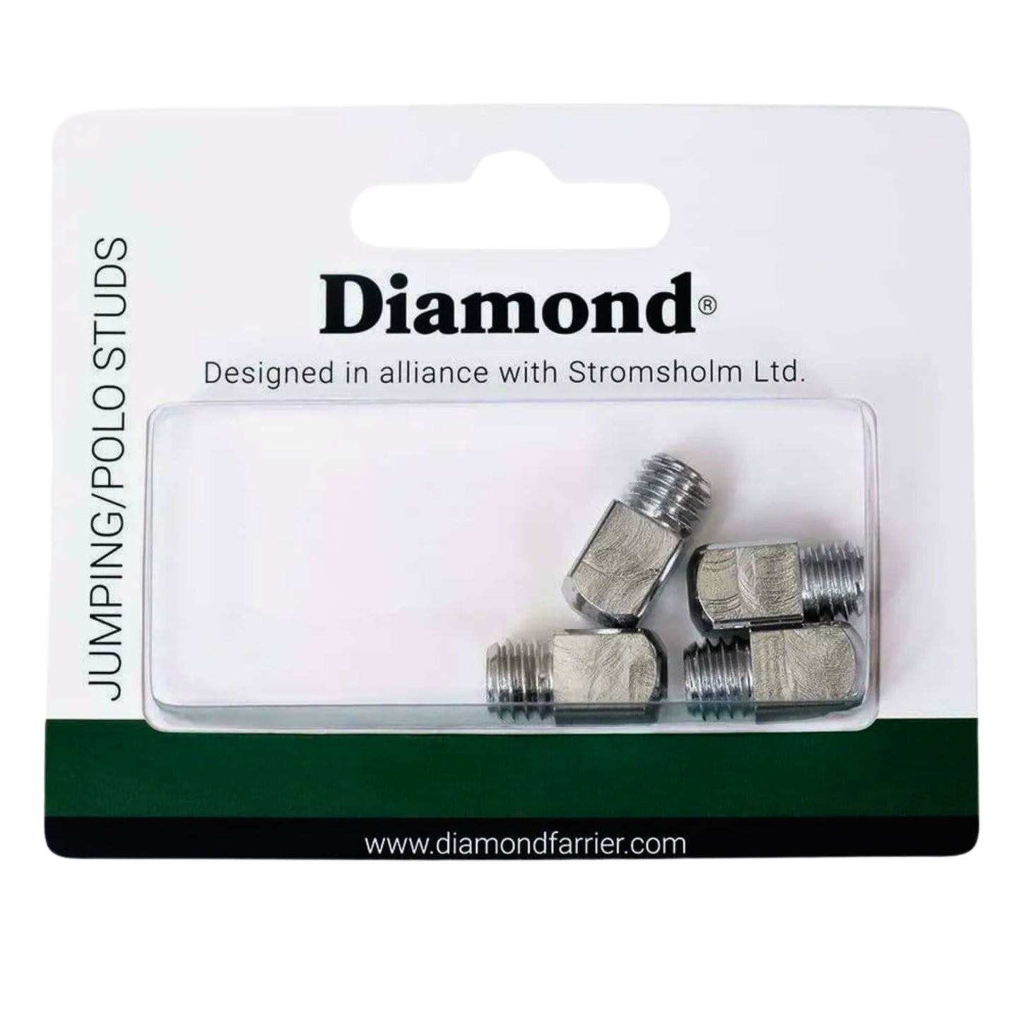 Stromsholm Diamond Jumping & Polo Studs- 4 Piece
