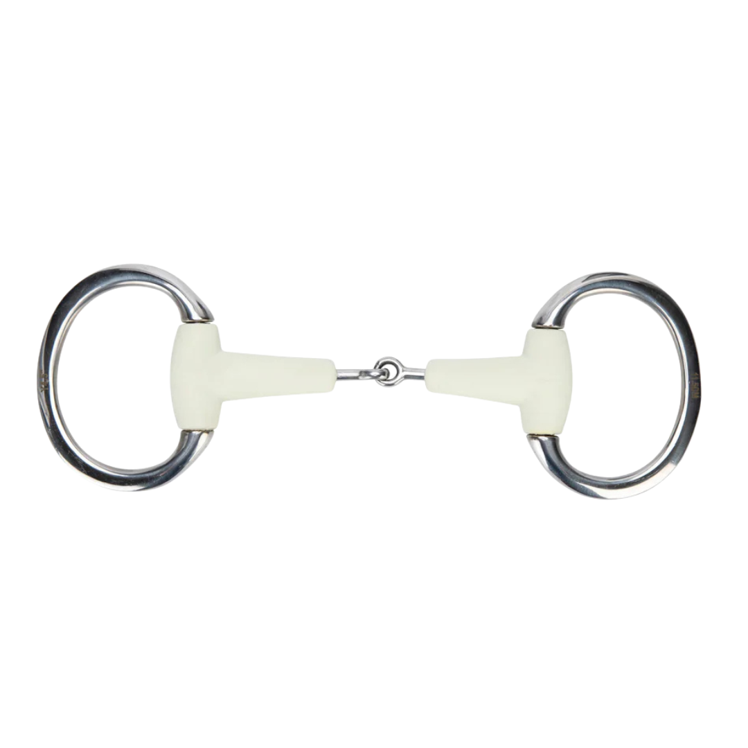 6365 Shires EquiKind Softie Jointed Flat Eggbutt