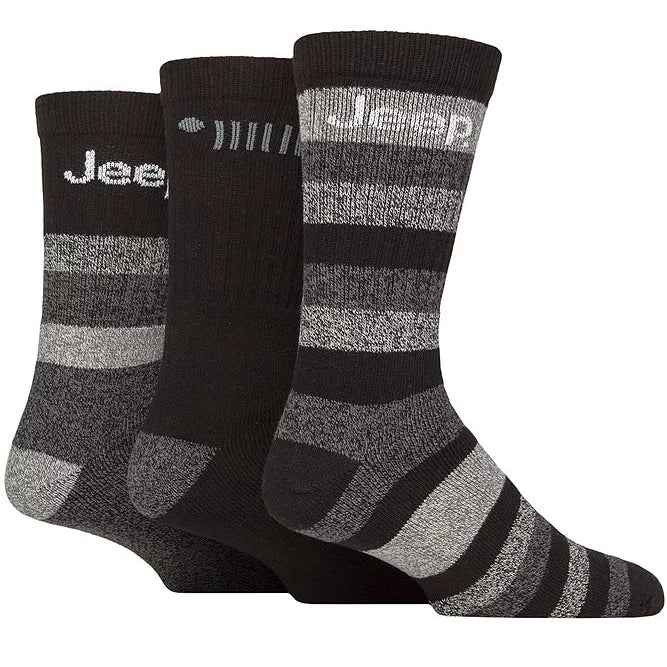 Jeep Urban Trail Boot Men's Socks - 3Pack
