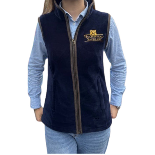 Holmestead Embroidered Hoggs of Fife Ladies Stenton Gilet