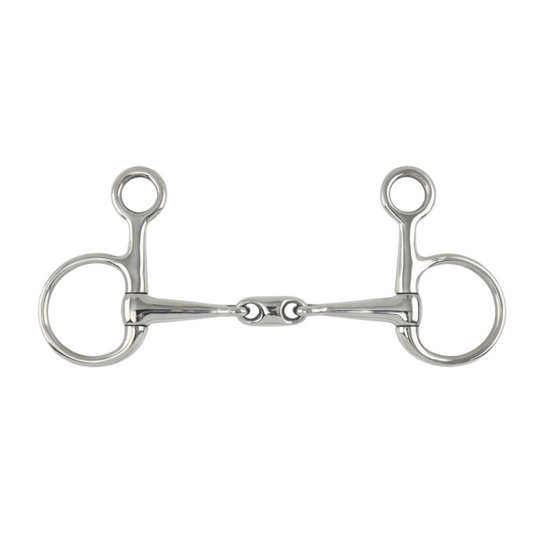 6274 Shires Hanging Cheek Snaffle With Lozenge