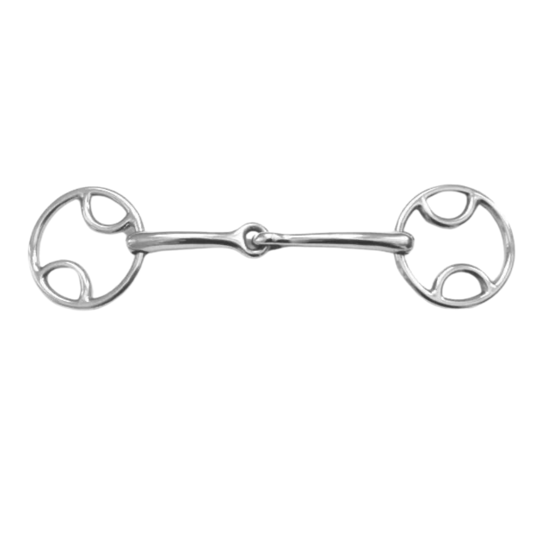 521 Shires Bevel Bit With Jointed Mouth