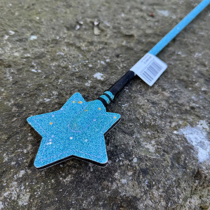 HS#0028 Blue Star Sparkly Whip