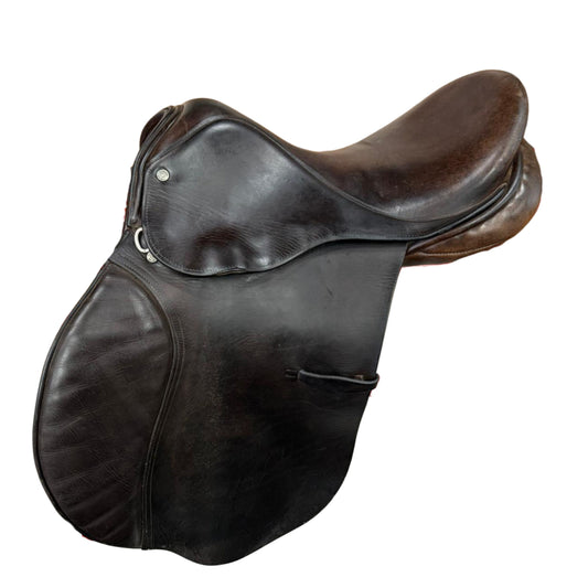 HS#3021 Jeffreys  17.5"Jump/GP Walsall Saddle Med Fit