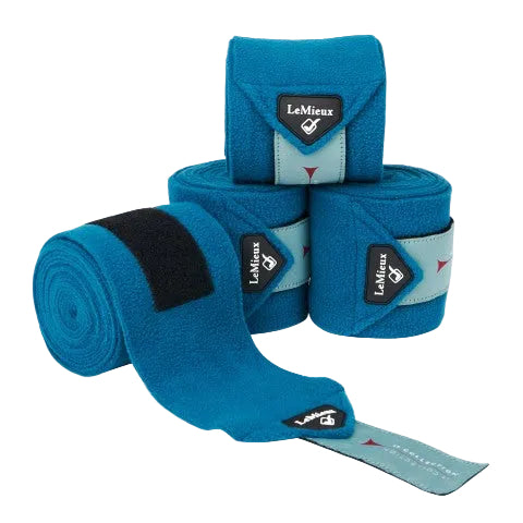 HS#0038 Lemieux Polo Bandages Marine Large