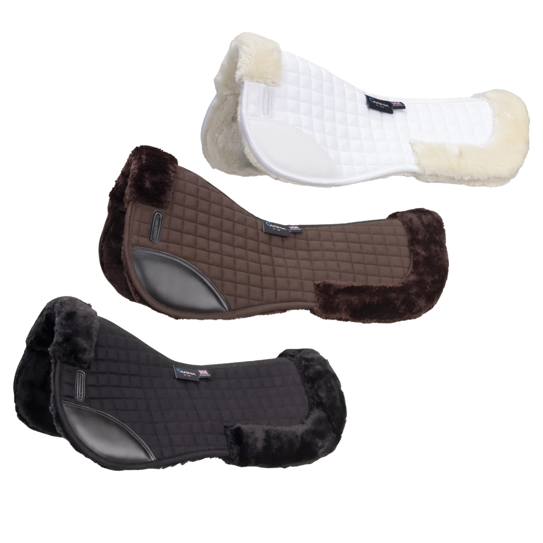 Shires Arma Deluxe Cotton Half Pad 17.5''-18''