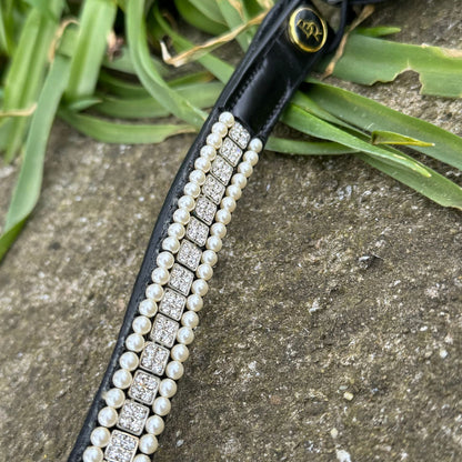 HS#0050 Full Browband BR Equestrian Swarovski