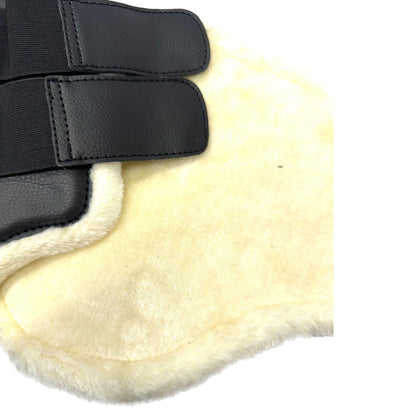 HS#0017 Cob Sheepskin Jumping Boots