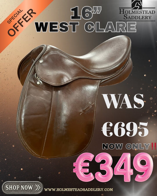 16” West Clare Pony saddle