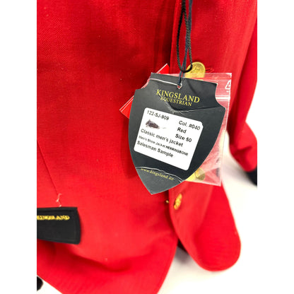 HS#9005 Kingsland 50" Red Riding Jacket