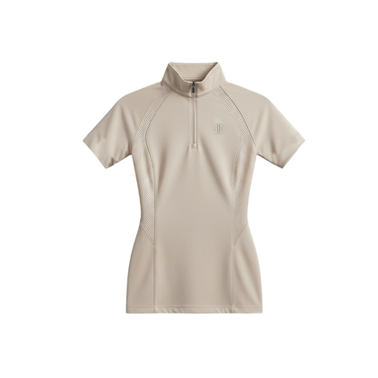C2E WESTMINISTER Ladies Ladies Zip neck top