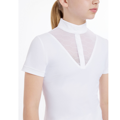 LeMieux Young Rider Eva Short Sleeve Show Shirt