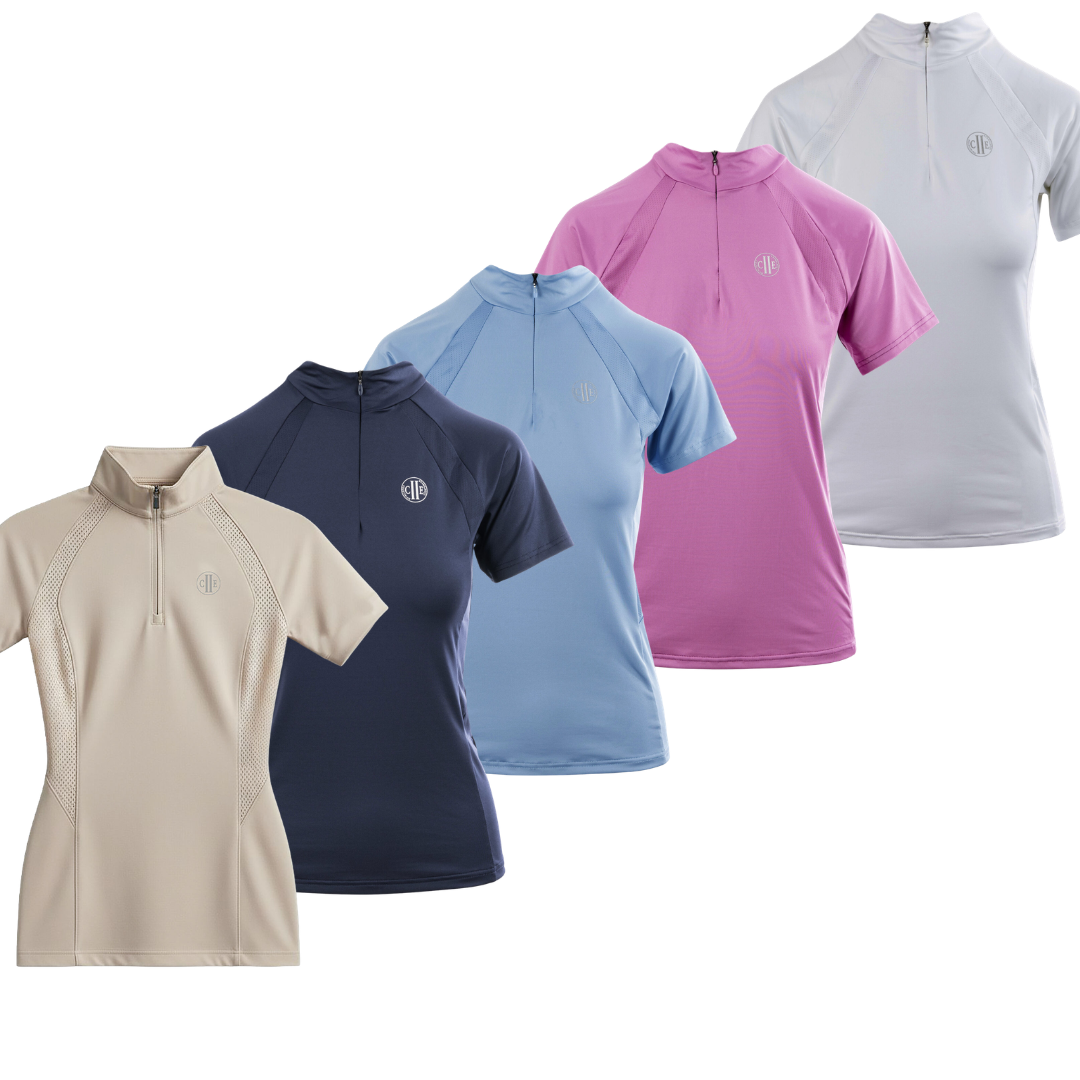 C2E WESTMINISTER Ladies Ladies Zip neck top