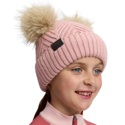 LeMieux Mini Double Pom Beanie