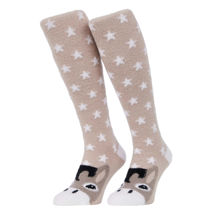 LeMieux Fluffy Character Socks Donkey