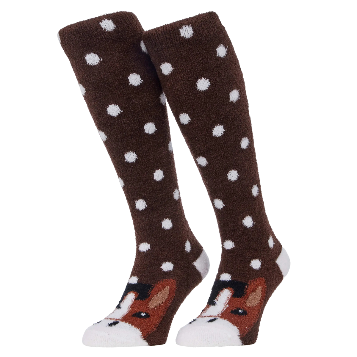 LeMieux Fluffy Character Socks Donkey