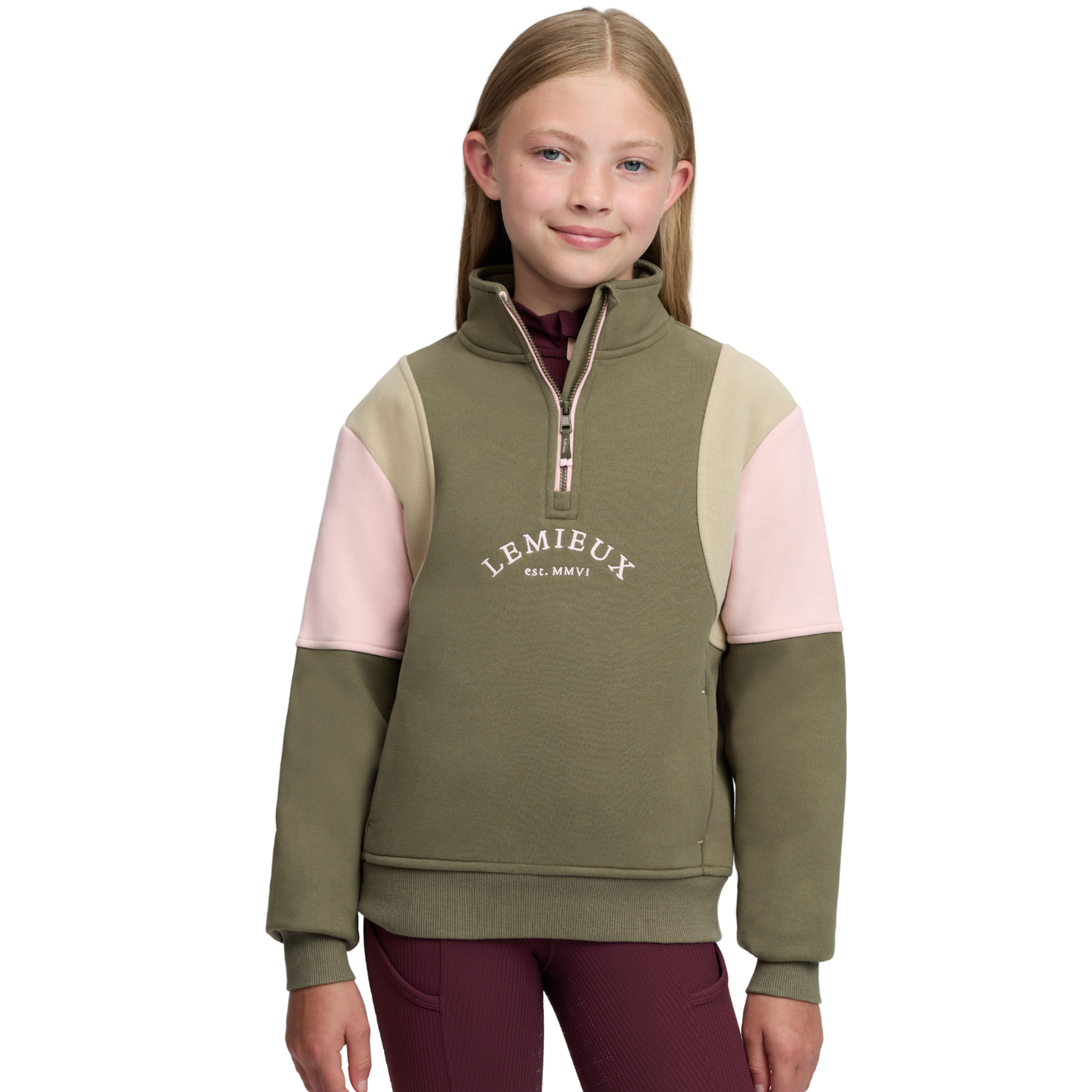 LeMieux Young Rider Viola Quarter Zip Sweat