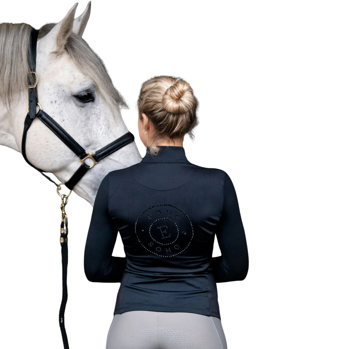 Soho Equestrian Black Magic Base Layer