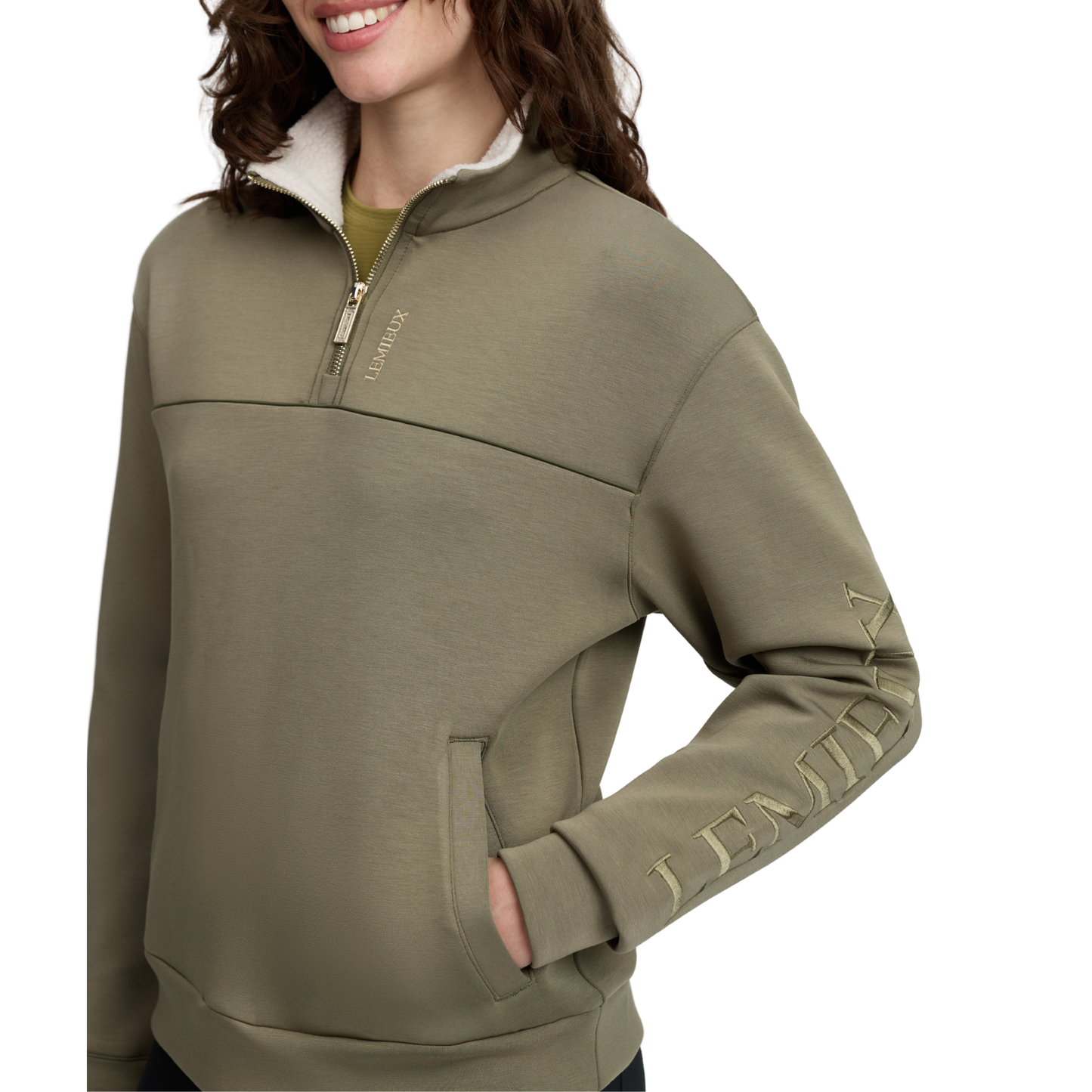 LeMieux Scarlet Quarter Zip Sweat