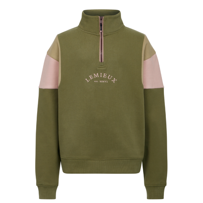 LeMieux Young Rider Viola Quarter Zip Sweat